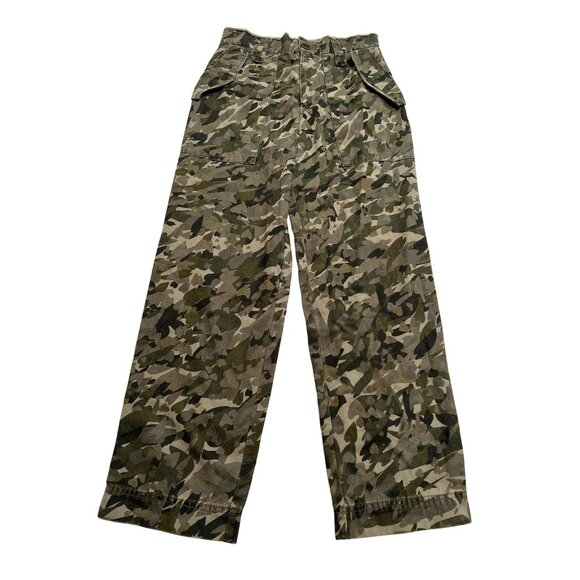 Zadig & Voltaire Pilote Pants in Grass Green Camo - Picture 1 of 5